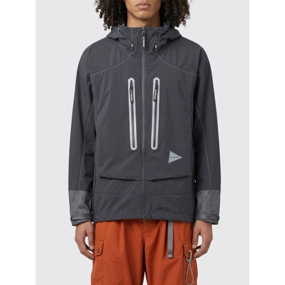 And Wander Jacket Men Blue